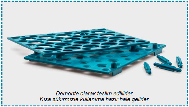 ISOLAB Santrifüj Tüp Standları
